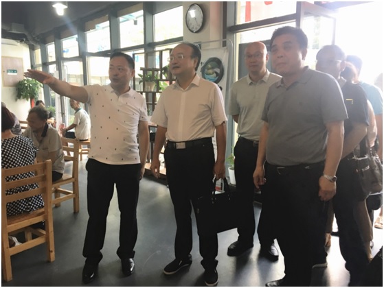 省国资委杨平副主任率队考察米兰体育app官网-米兰体育（中国）侨亚文明窗口申报工作