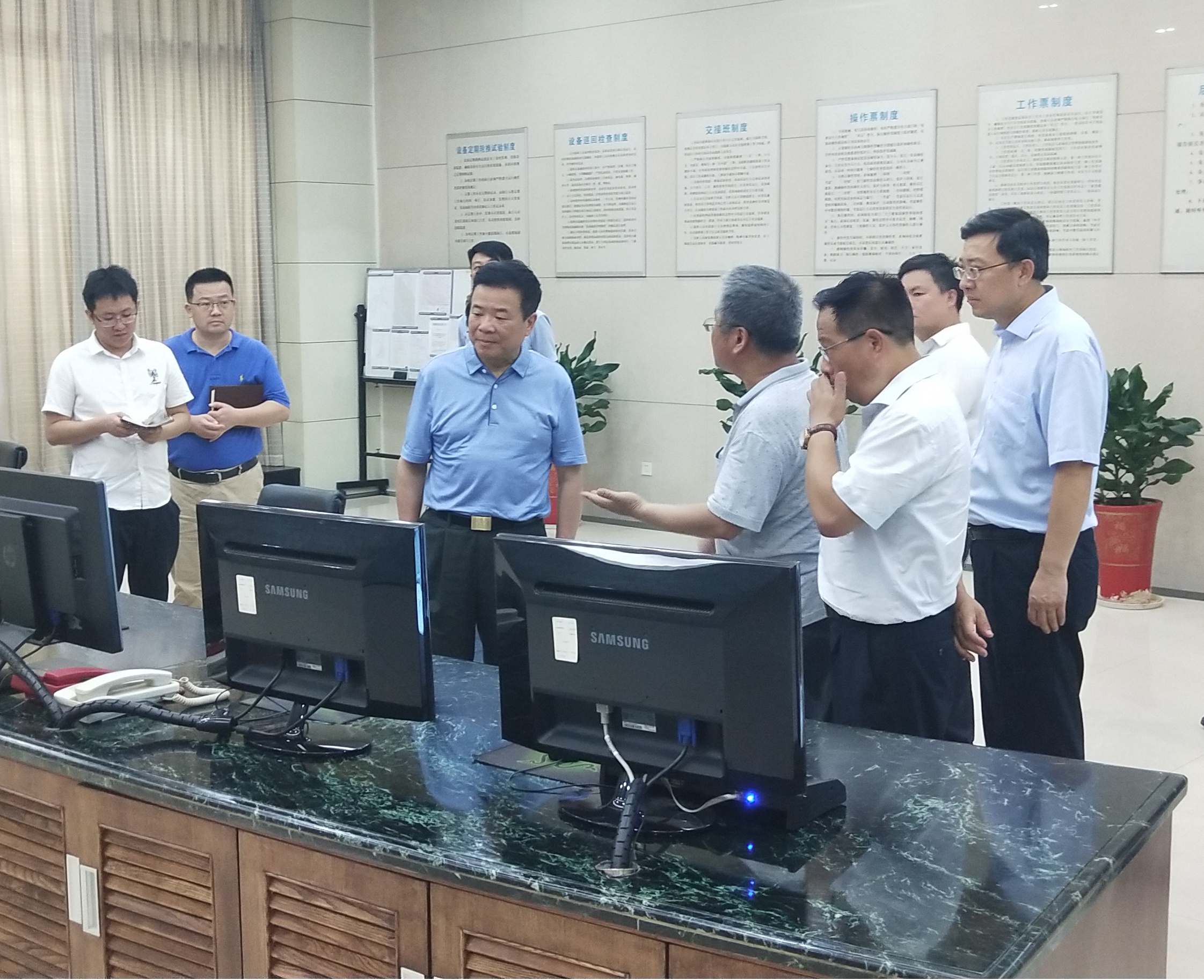 陈飞副省长到米兰体育app官网-米兰体育（中国）株洲航电枢纽考察调研