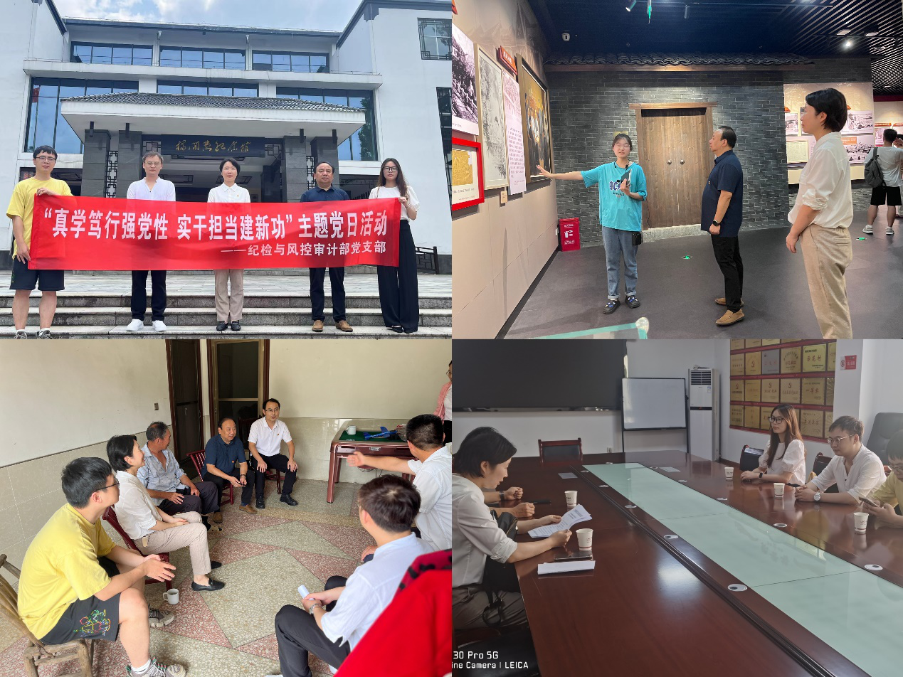 米兰体育app官网-米兰体育（中国）纪检与风控审计部党支部开展“真学笃行强党性 实干担当建新功”主题党日活动